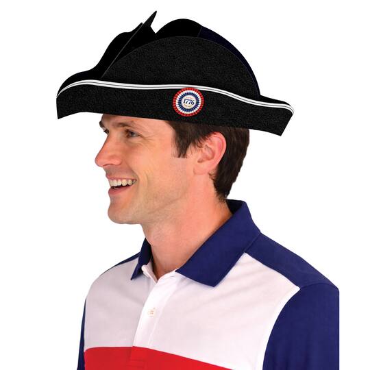 Beistle Adult Patriot Tricorn Hats, 4ct.